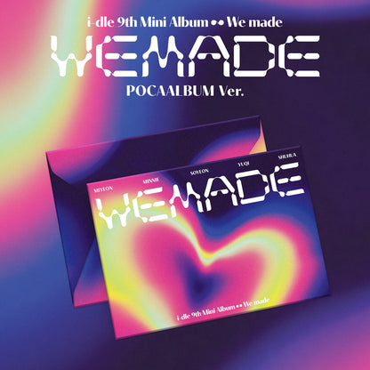 [PRE-ORDER] i-dle - We made (9th Mini Album) POCAALBUM Ver.
