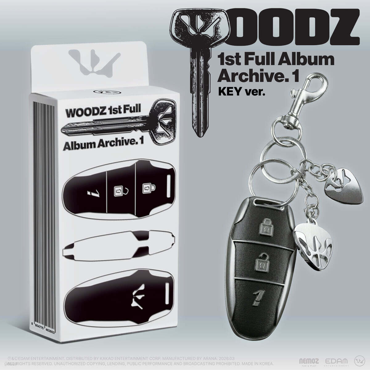 WOODZ - Archive. 1 (1st Full Album) Key Ver.