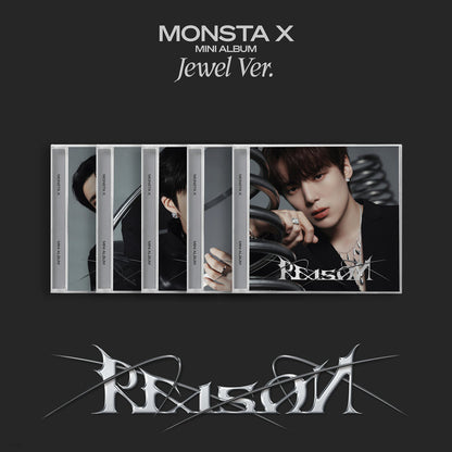 MONSTA X - REASON (12th Mini Album) Jewel Ver. (Random Ver.)