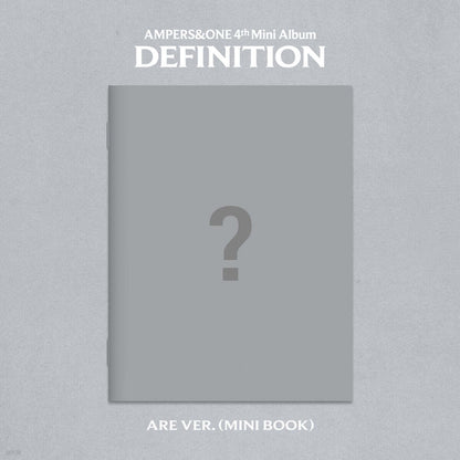 (Pre-Order) AMPERS&ONE - DEFINITION (4th Mini Album) (ARE Ver.)