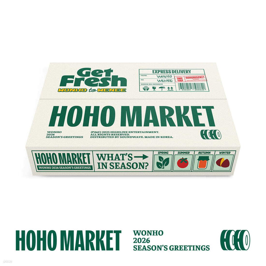 WONHO 2026 Season's Greetings [HOHO MARKET]