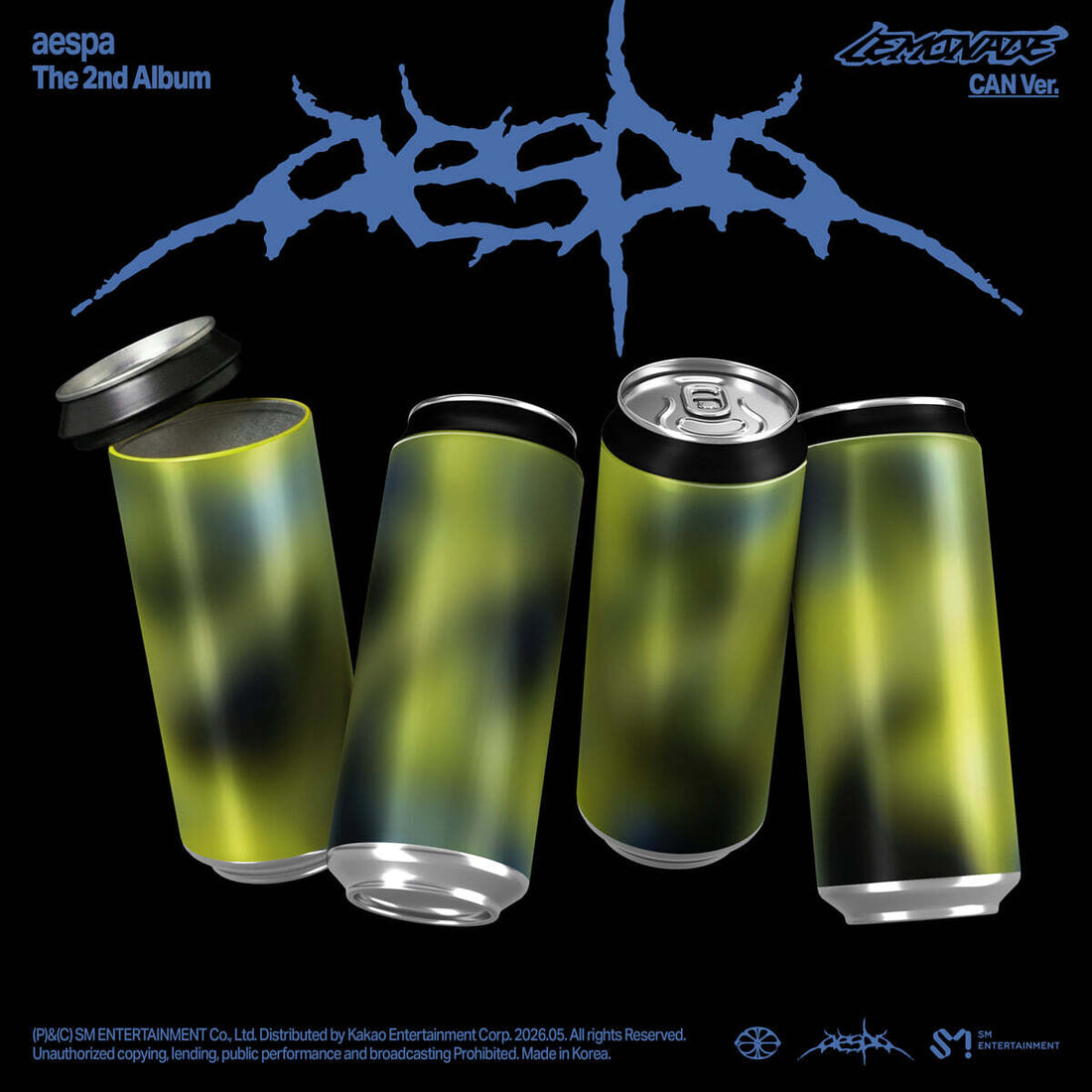 aespa - LEMONADE (2nd Album) (CAN Ver.) (Random Ver.)