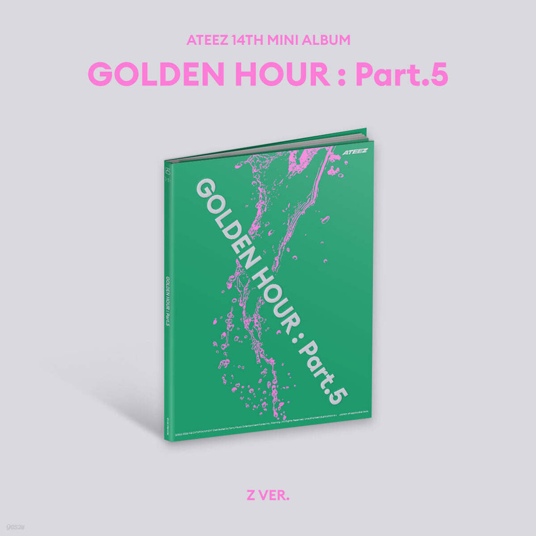 [PRE-ORDER] ATEEZ - GOLDEN HOUR : Part.5 (14th Mini Album) - Z VER.