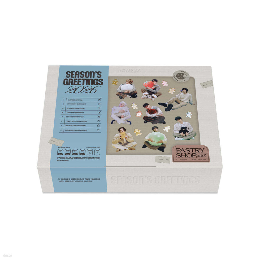 ATEEZ 2026 Season's Greetings [Pre-Order] [POB Selectable] - DEAR MY MUSE