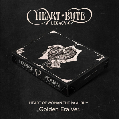 HEART OF WOMAN - Heart Byte : LEGACY (1st Album) Golden Era Ver.