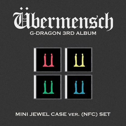 G-DRAGON - Übermensch (3rd Full Album) Mini Jewel Ver. (NFC)