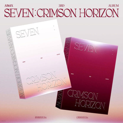 AB6IX SEVEN : CRIMSON HORIZON Photobook Ver. (3rd Album)