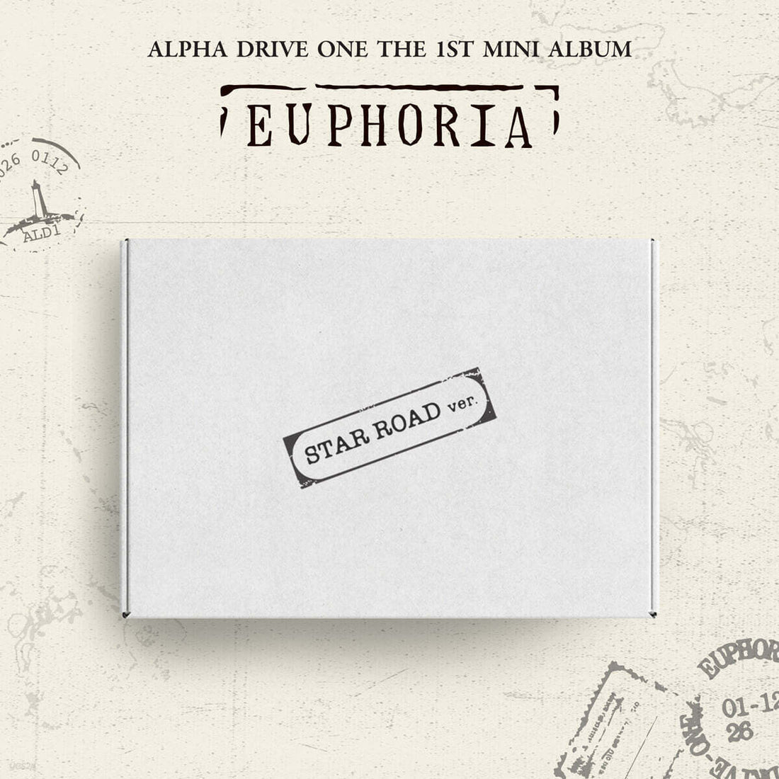 ALPHA DRIVE ONE - 1st Mini Album *EUPHORIA* (STAR ROAD Ver.) [Pre-Order]
