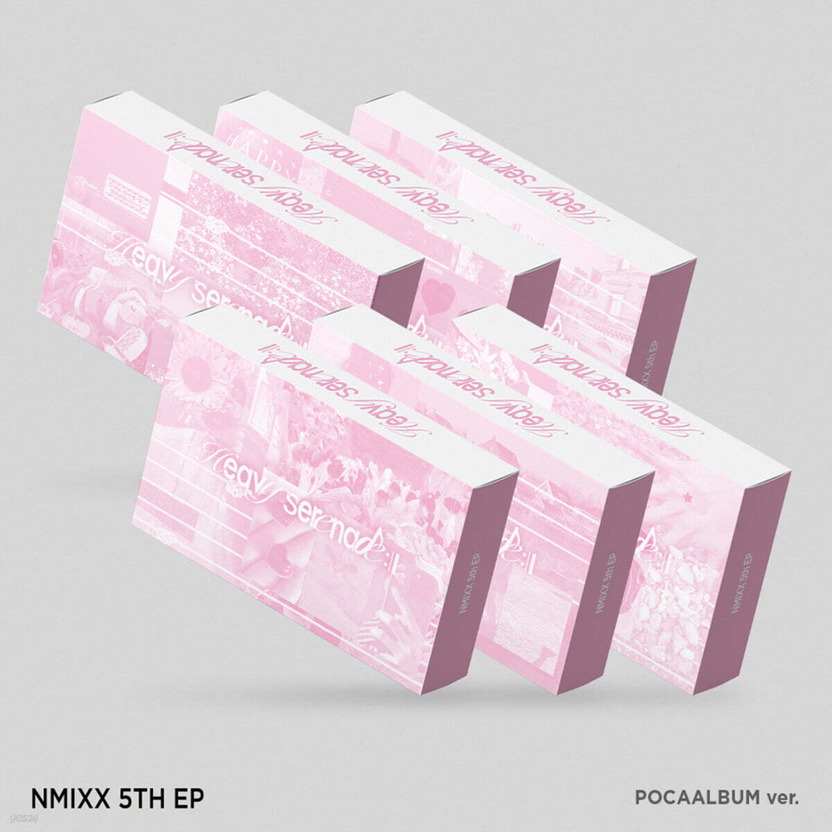NMIXX Heavy Serenade (5th EP) Platform Album POCAALBUM Ver. Random Ver. official cover image