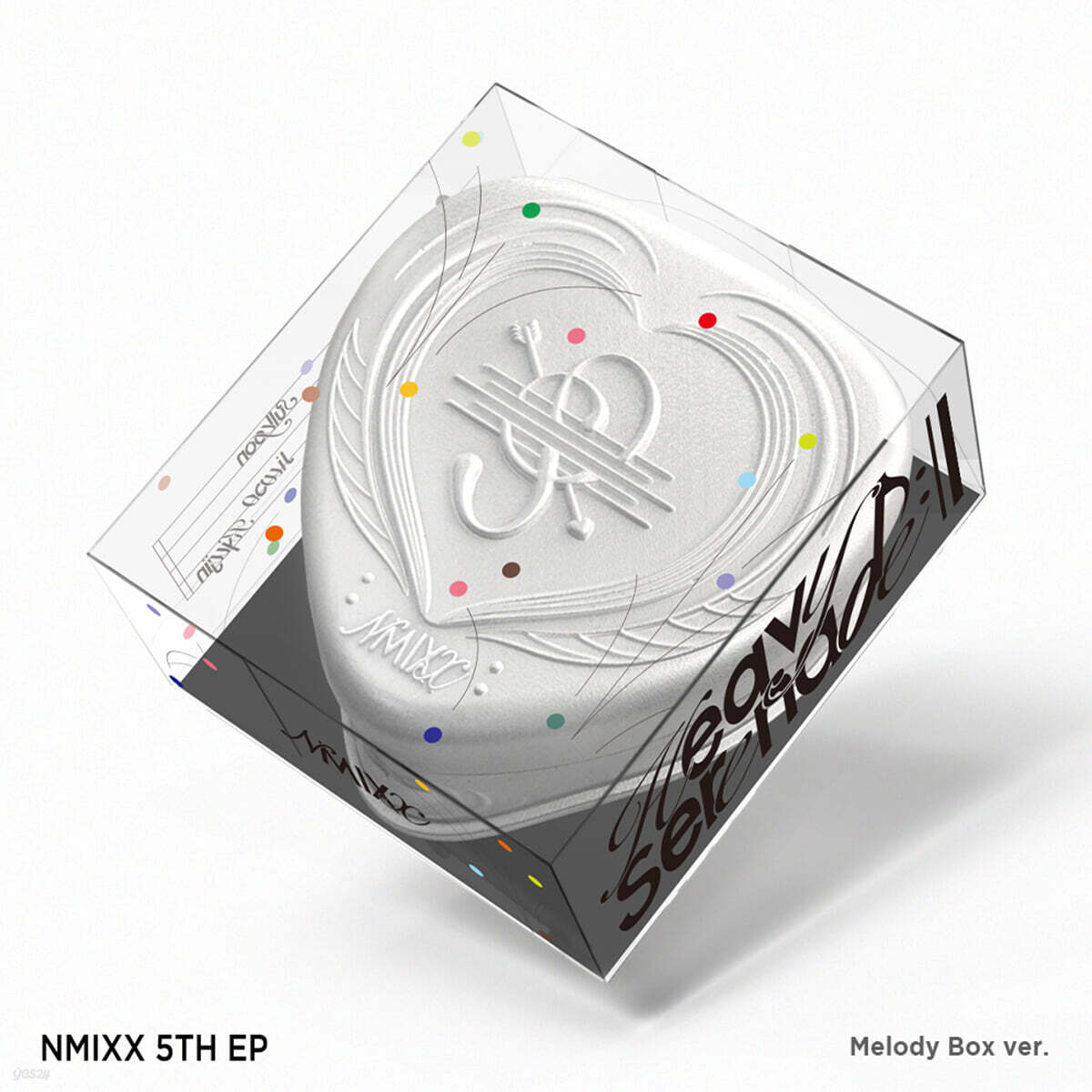 NMIXX Heavy Serenade (5th EP) Melody Box Ver. official cover image
