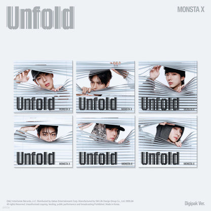 MONSTA X - Unfold (3rd Full Album)