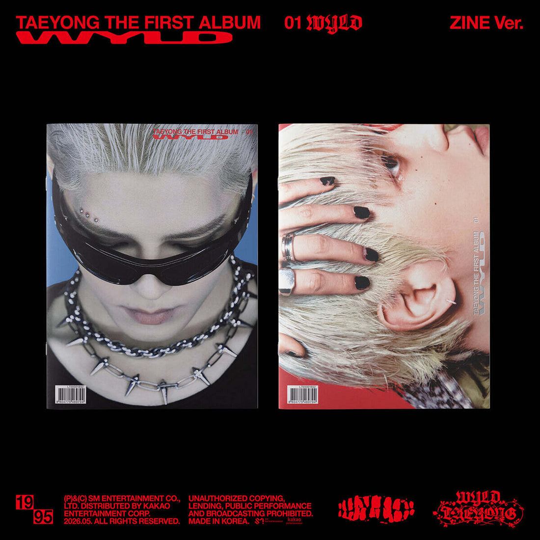 TAEYONG - WYLD (1st Album) Zine Ver. (Random Ver.)