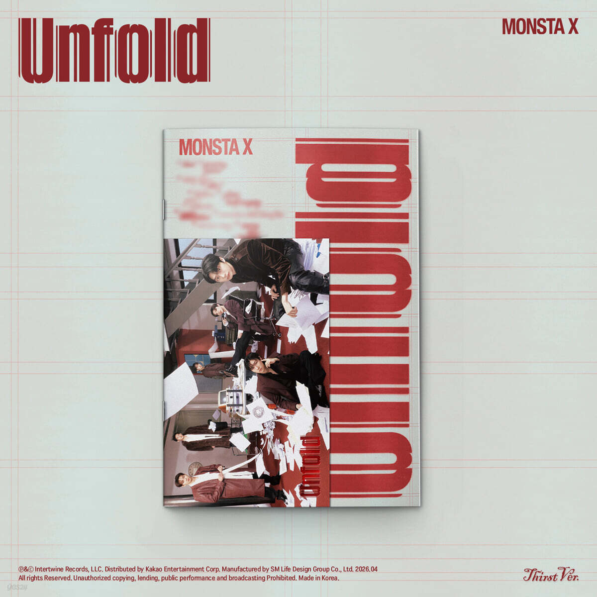MONSTA X - Unfold (3rd Full Album)
