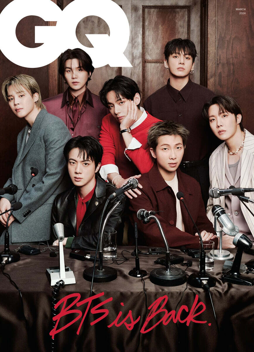 GQ Korea March 2026 BTS Cover