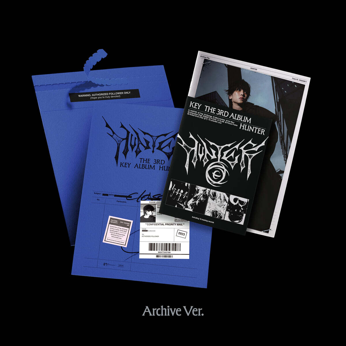 KEY - HUNTER (3rd Album) Archive Ver.