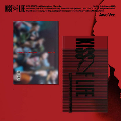 KISS OF LIFE - Who Is She (2nd Single Album) Awe Ver. (Pre-Order)