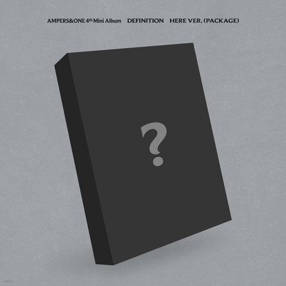 (Pre-Order) AMPERS&ONE - DEFINITION (4th Mini Album) (HERE Ver.)