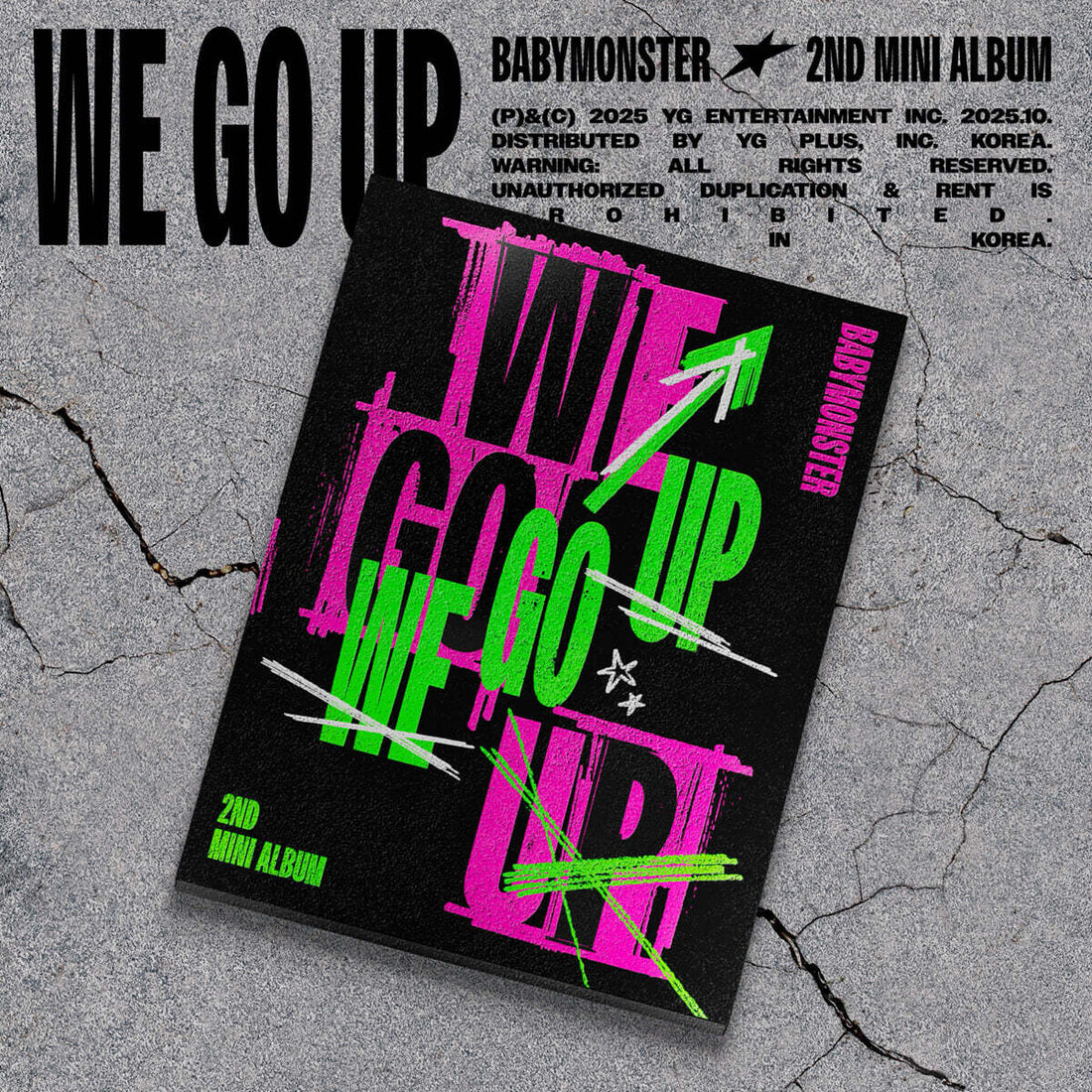 BABYMONSTER - WE GO UP 2nd Mini Album UP Ver.