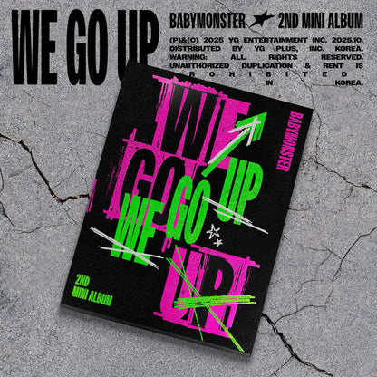 BABYMONSTER - WE GO UP 2nd Mini Album UP Ver.