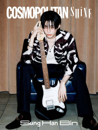 Cosmopolitan Shine Korea Magazine 2026 ZEROBASEONE Sung Han Bin cover B