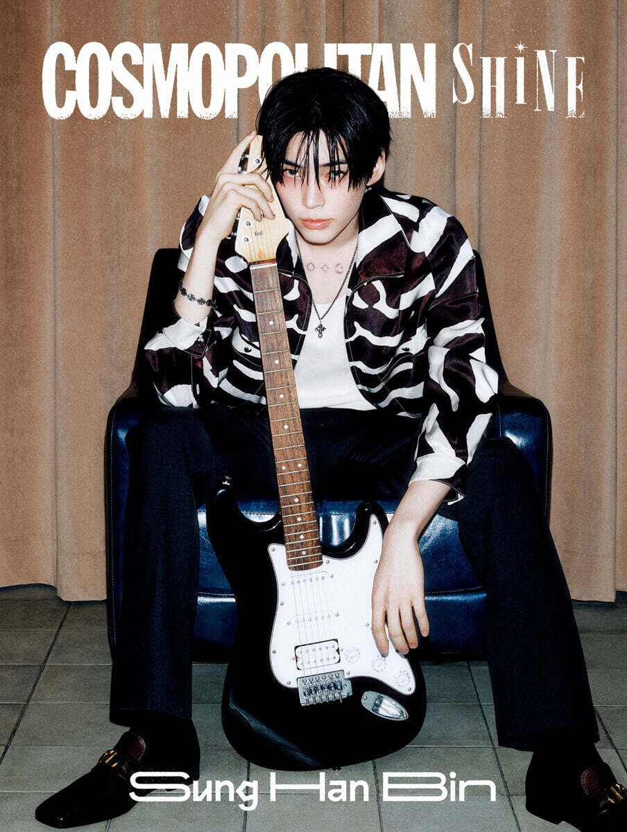 Cosmopolitan Shine Korea Magazine 2026 ZEROBASEONE Sung Han Bin cover B