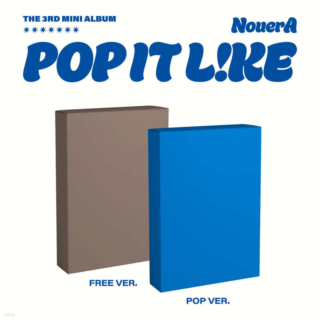 NouerA POP IT LIKE 3rd Mini Album Random Ver.