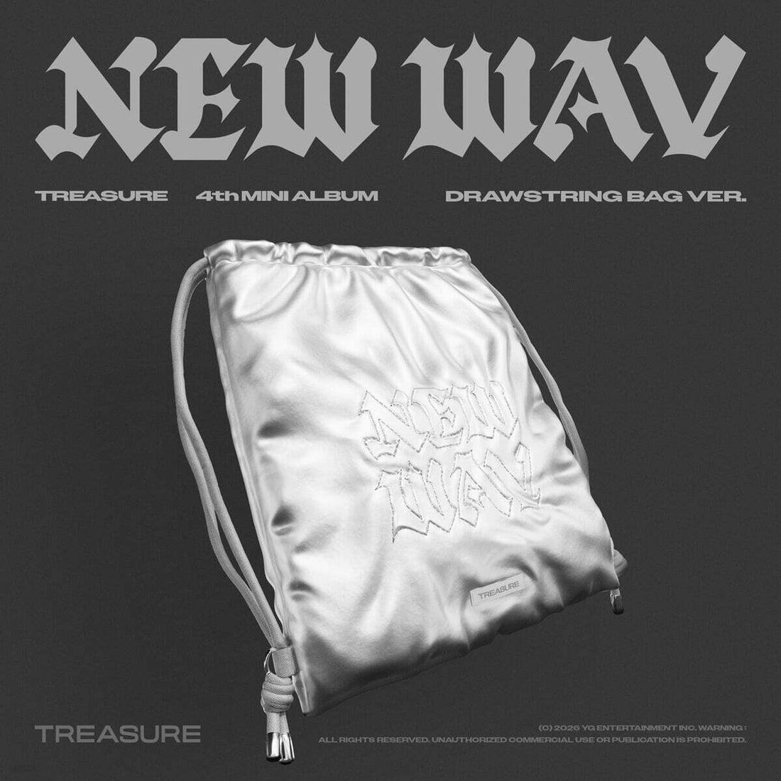 TREASURE - NEW WAV (4th Mini Album) Drawstring Bag Ver.