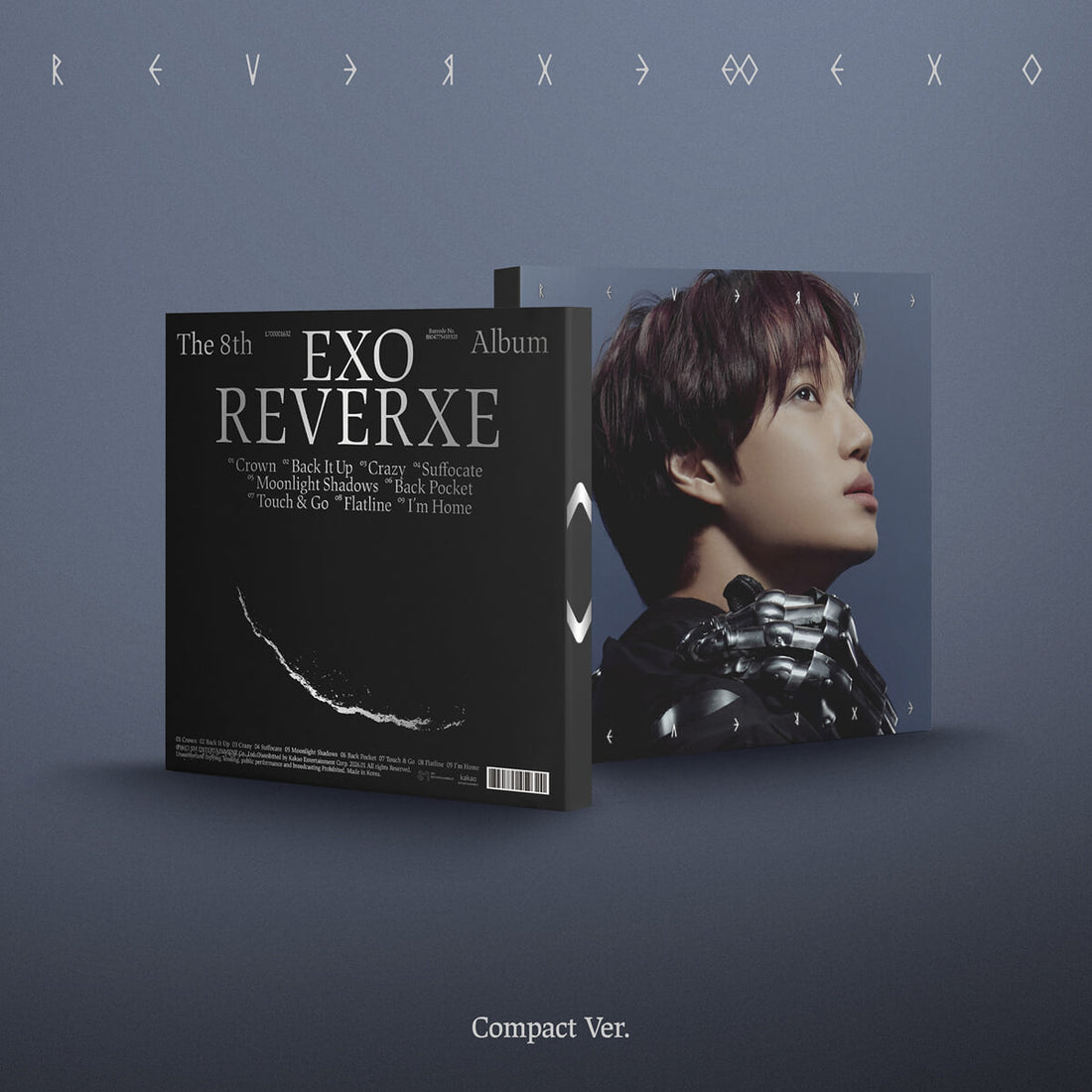 EXO - 8th Album *REVERXE* (Compact Ver. | Random Version)