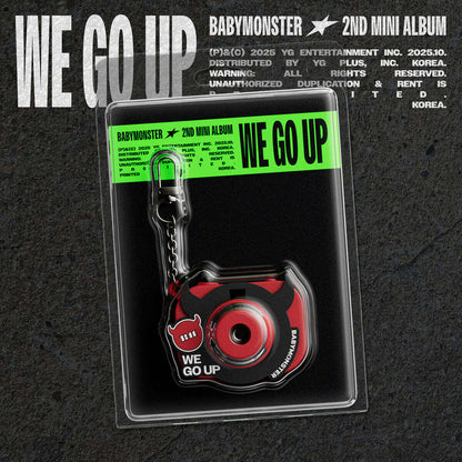 BABYMONSTER - WE GO UP (2nd Mini Album) (MINI BEAM KEYRING Ver.)