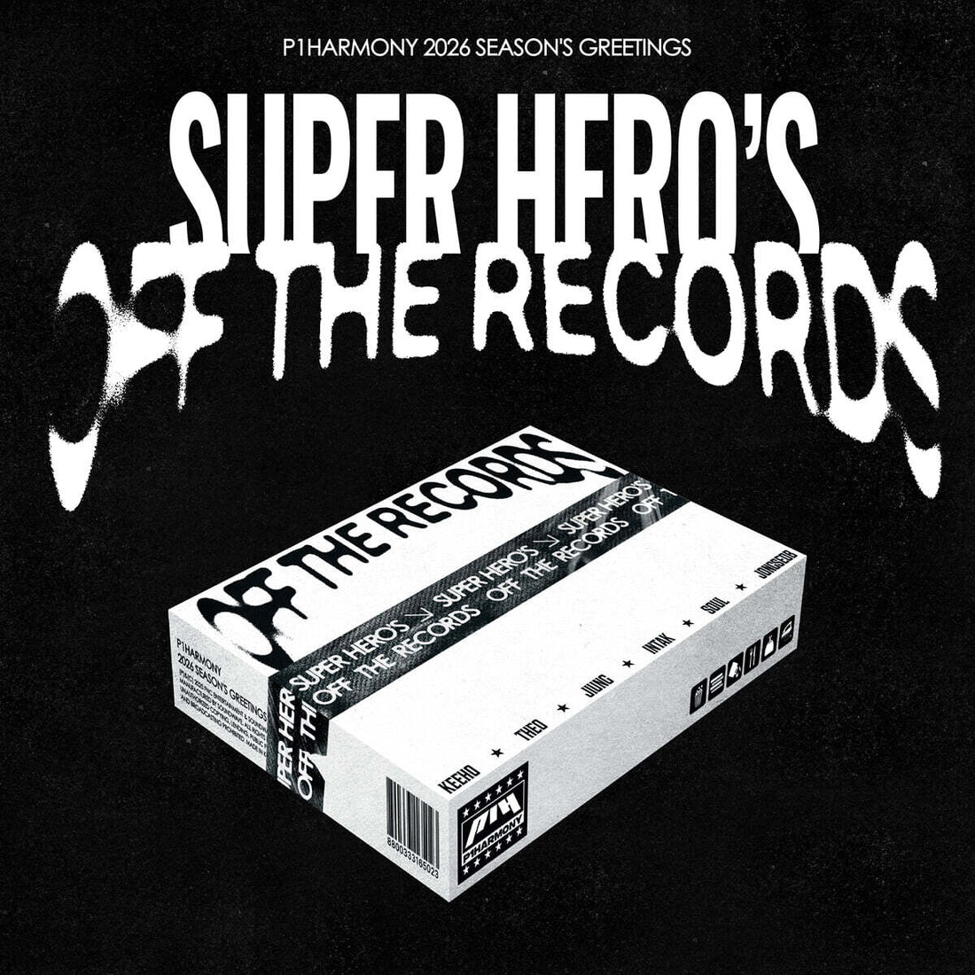 P1Harmony 2026 Season's Greetings [SUPER HERO'S OFF THE RECORDS]