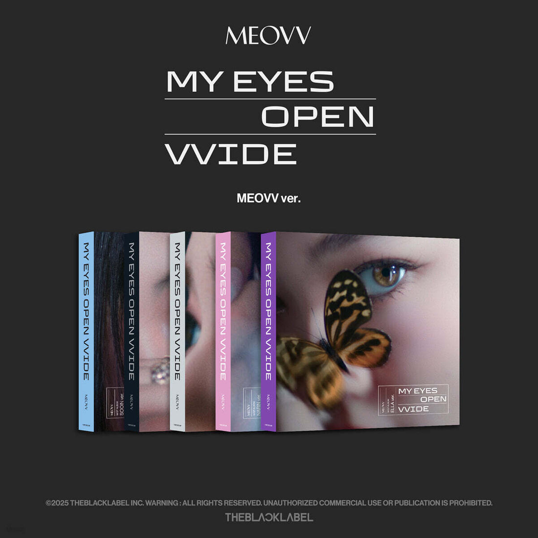 MEOVV - MY EYES OPEN VVIDE (1st EP Album) MEOVV Ver.