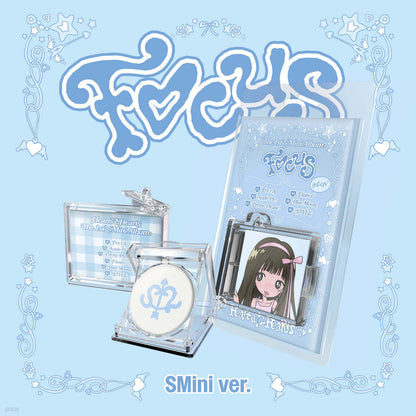 Hearts2Hearts - FOCUS (1st Mini Album) SMini Ver. (Random Ver.)