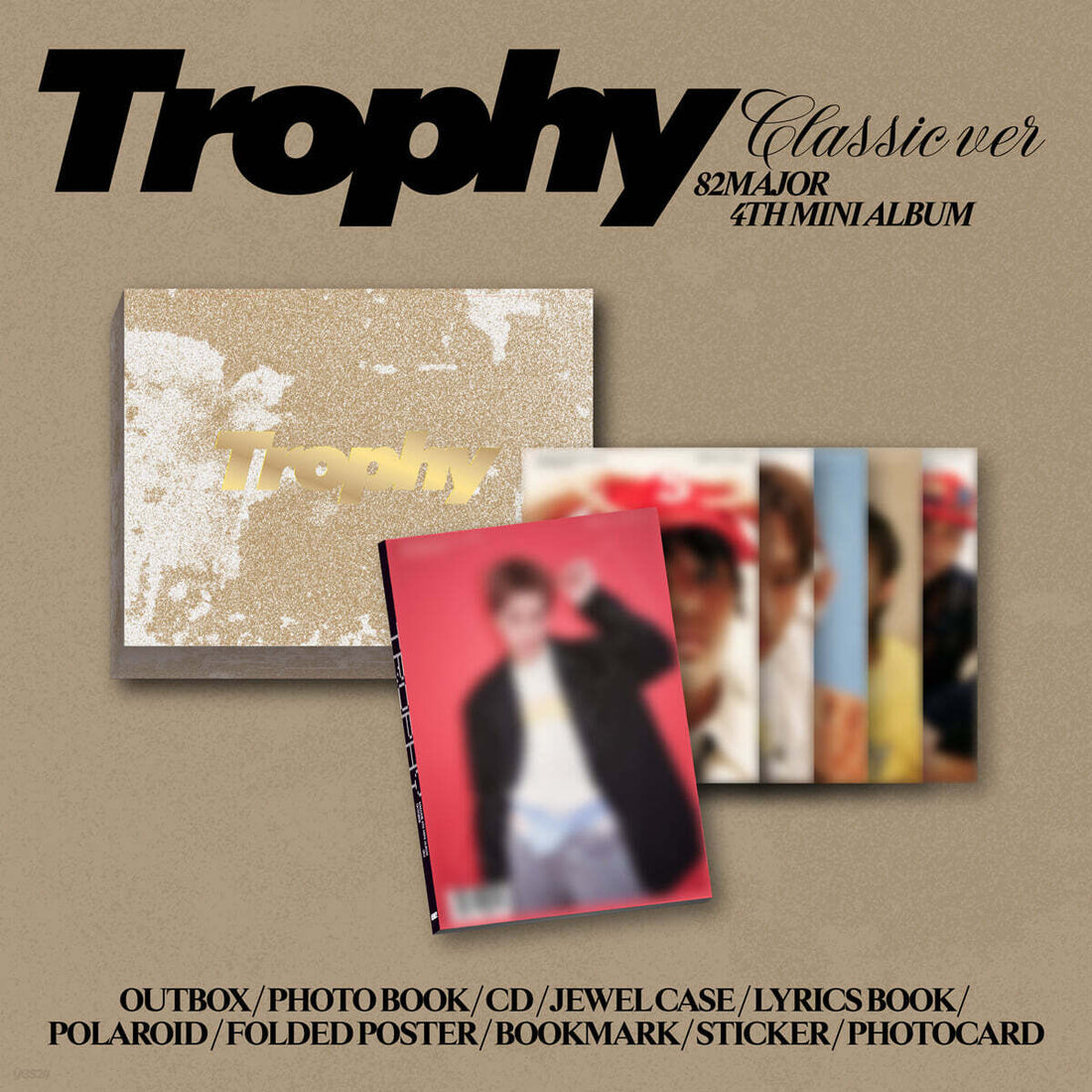 82MAJOR - Trophy (4th Mini Album) Classic Ver. [Pre-Order]