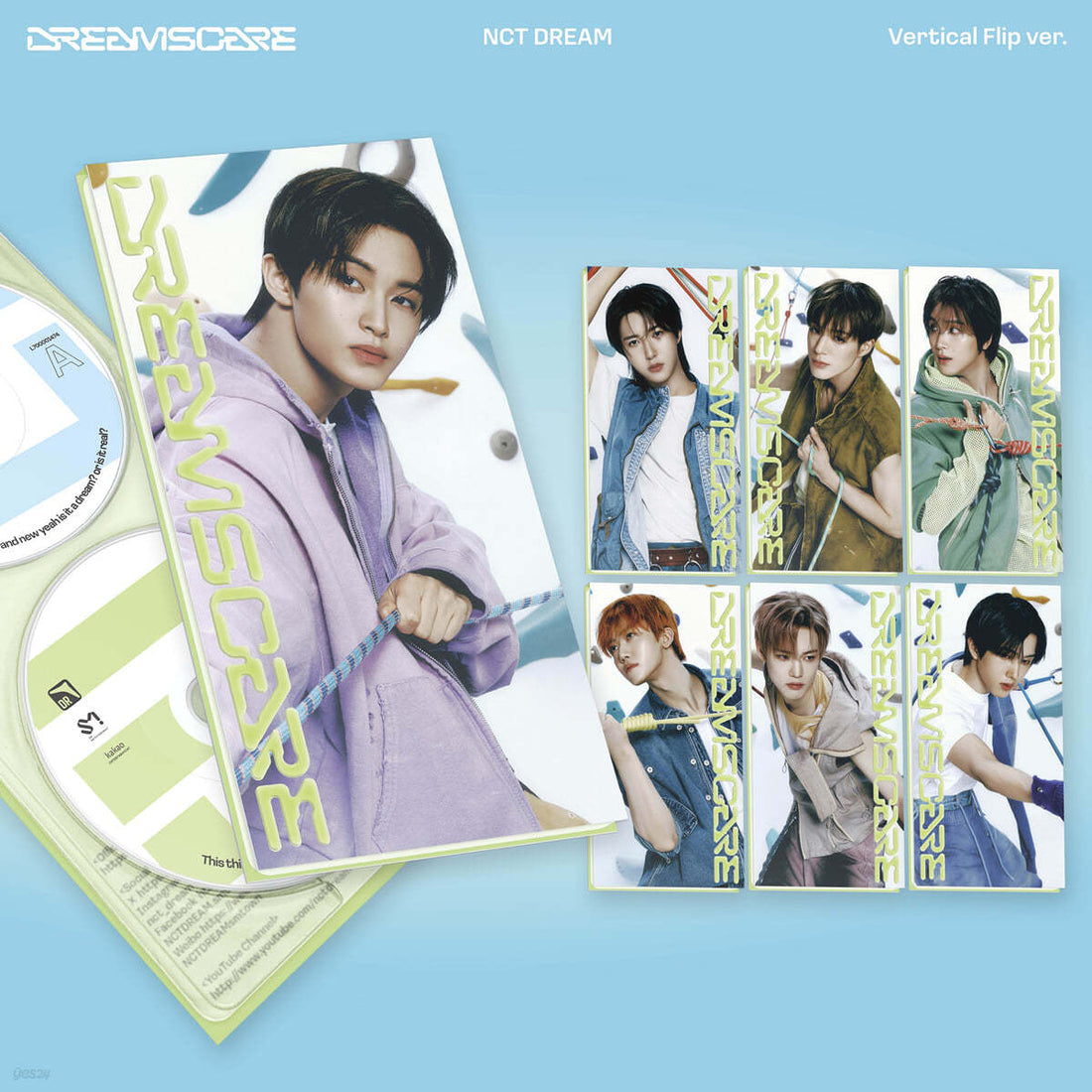 NCT DREAM - 4th Album *DREAMSCAPE* (Vertical Flip Ver. | Random Version) [Deals]