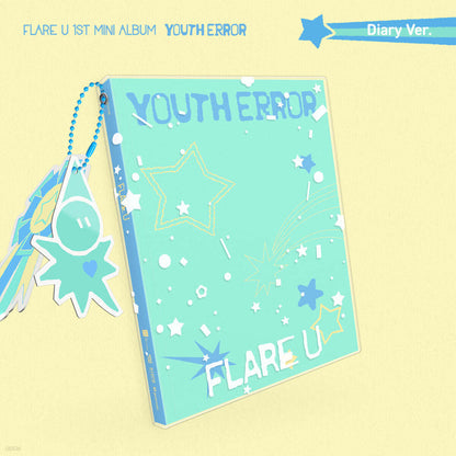 FLARE U - YOUTH ERROR (1st Mini Album) Diary Ver.