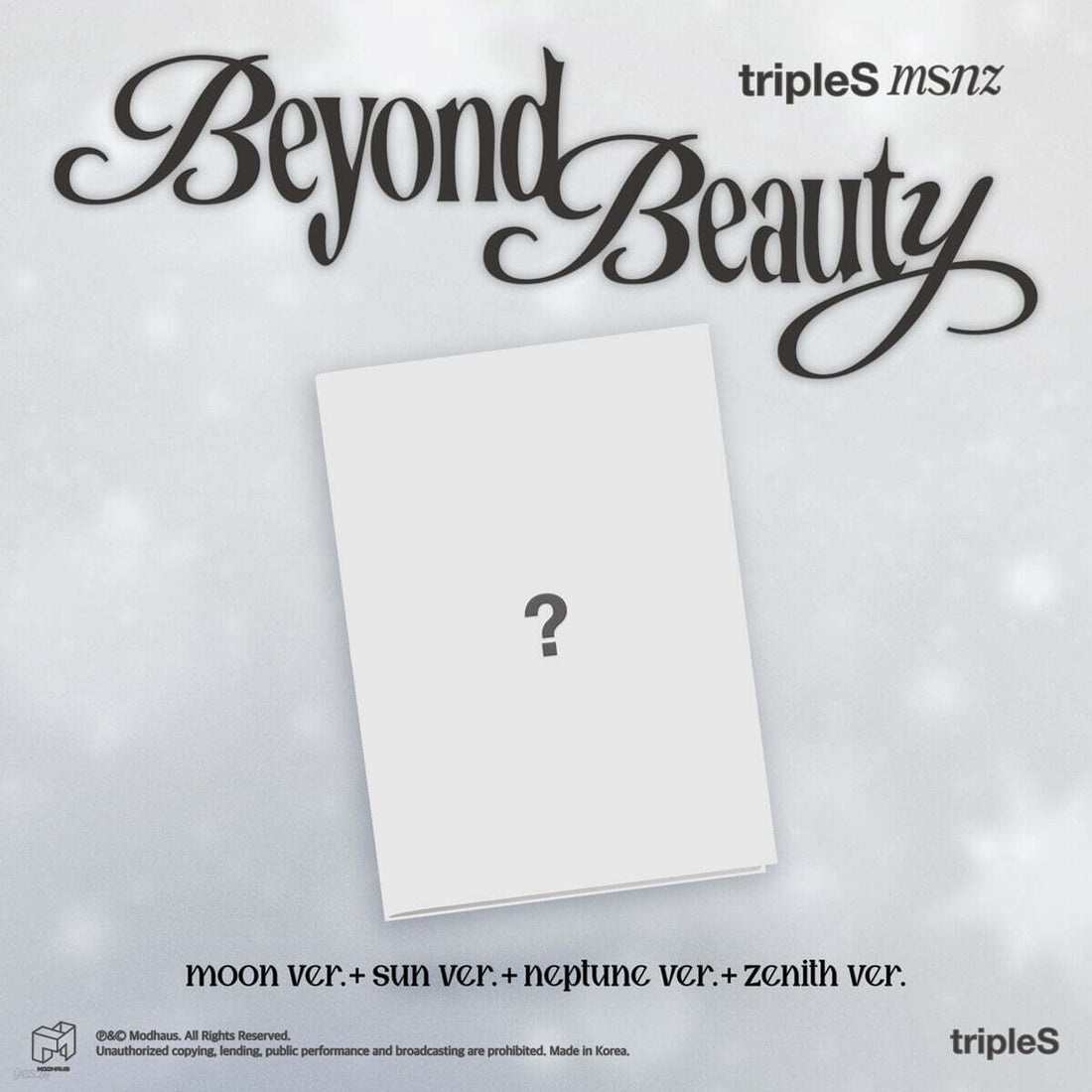tripleS - Beyond Beauty (msnz 1st Mini Album) - Zenith Ver.