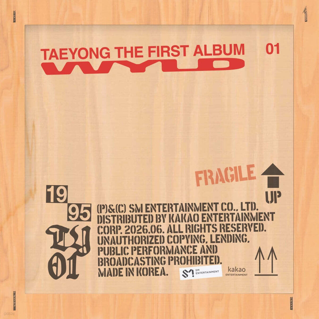 TAEYONG - WYLD (1st Album) Masterpiece Ver. (Limited)