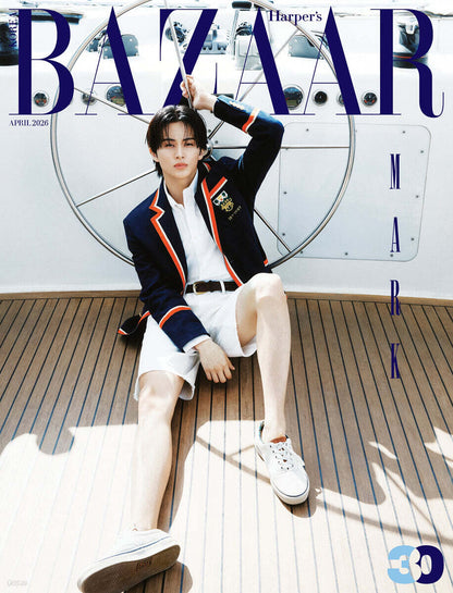 Harper's BAZAAR Korea Magazine - 2026.04 (Cover: NCT MARK) (Pre-Order)