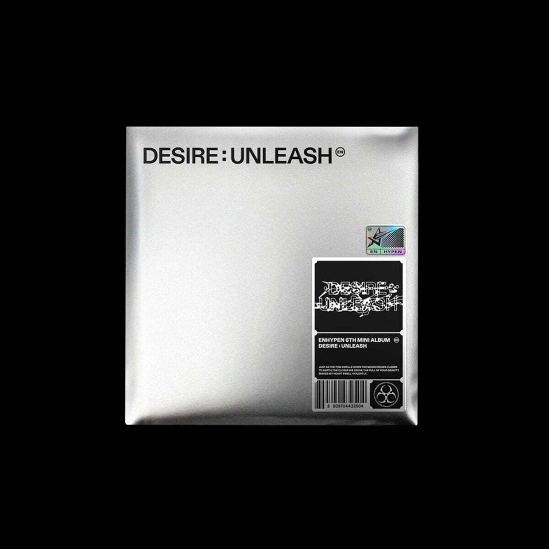 ENHYPEN - 6th Mini Album *DESIRE : UNLEASH* (ENGENE Ver. | Random Version) [Deals]