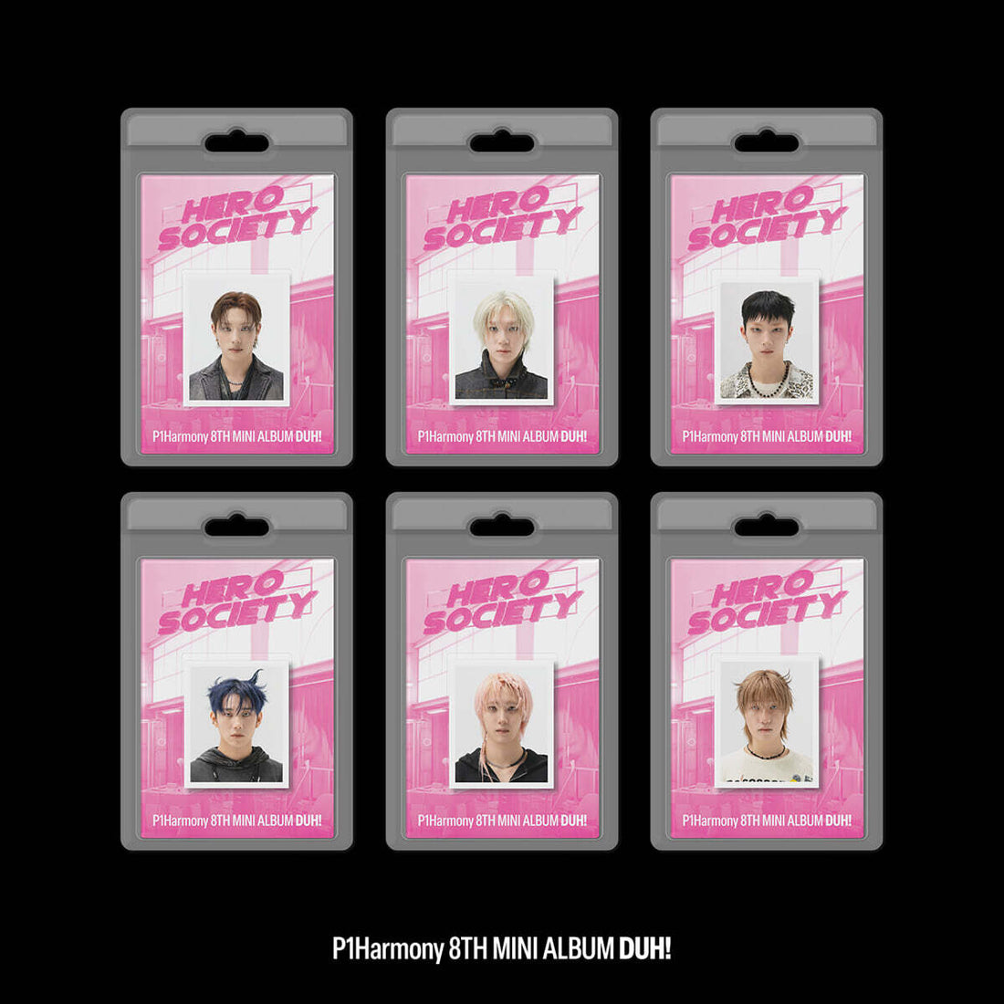 P1Harmony - DUH! (8th Mini Album) FaNCy Ver. (Random Ver.)