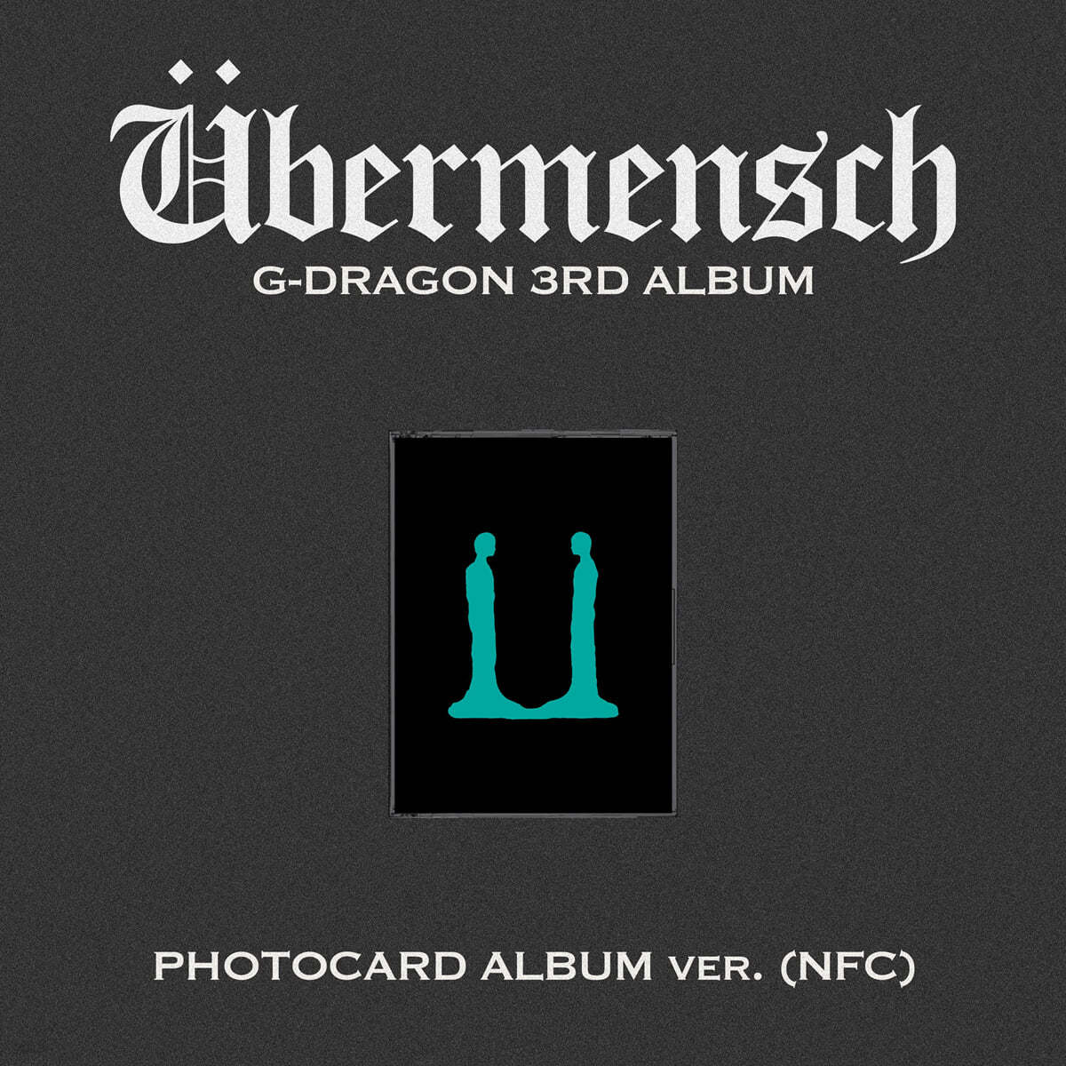 G-DRAGON - Übermensch (3rd Full Album) Photocard Album Ver. (NFC)
