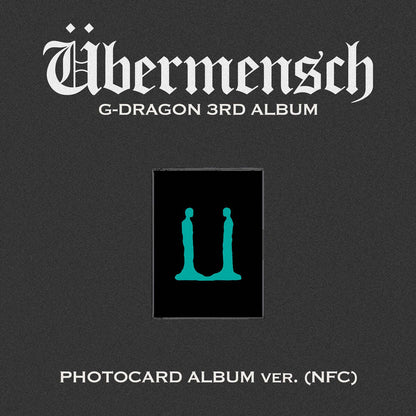 G-DRAGON - Übermensch (3rd Full Album) Photocard Album Ver. (NFC)