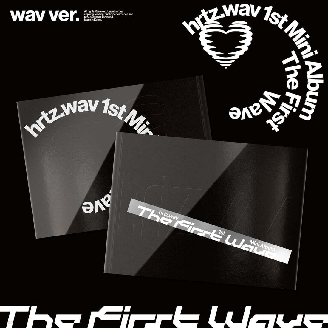 hrtz.wav - The First Wave (1st Mini Album) (Pre-Order)