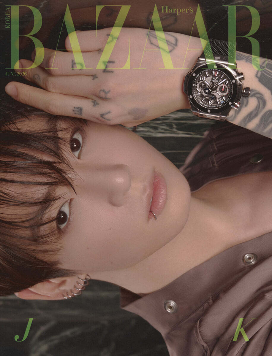 [PRE-ORDER] Harper's BAZAAR Korea Magazine 2026.06 (Cover: BTS JUNG KOOK) - F
