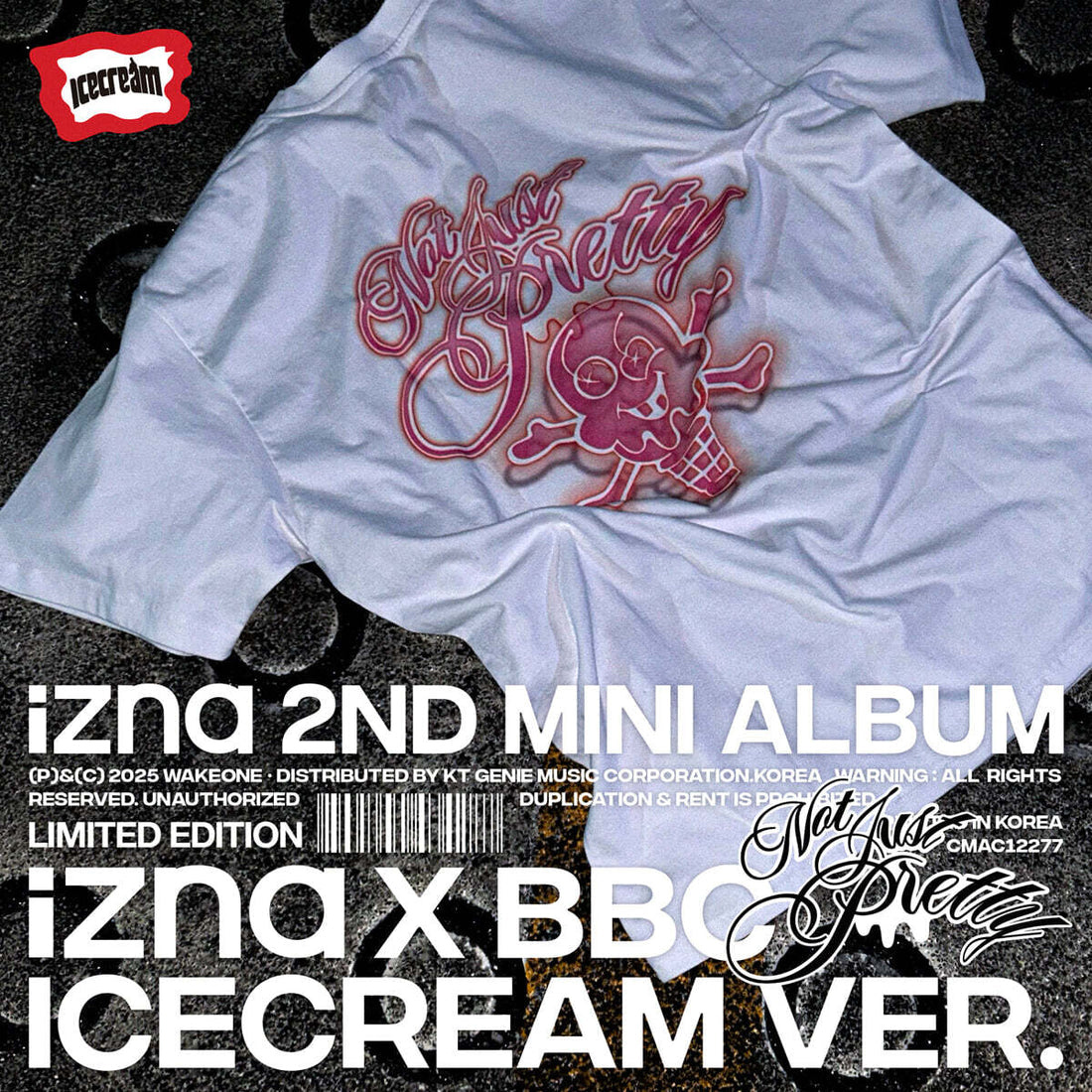 izna - 2nd Mini Album Not Just Pretty (izna X BBC ICECREAM Ver.) (Limited Edition)