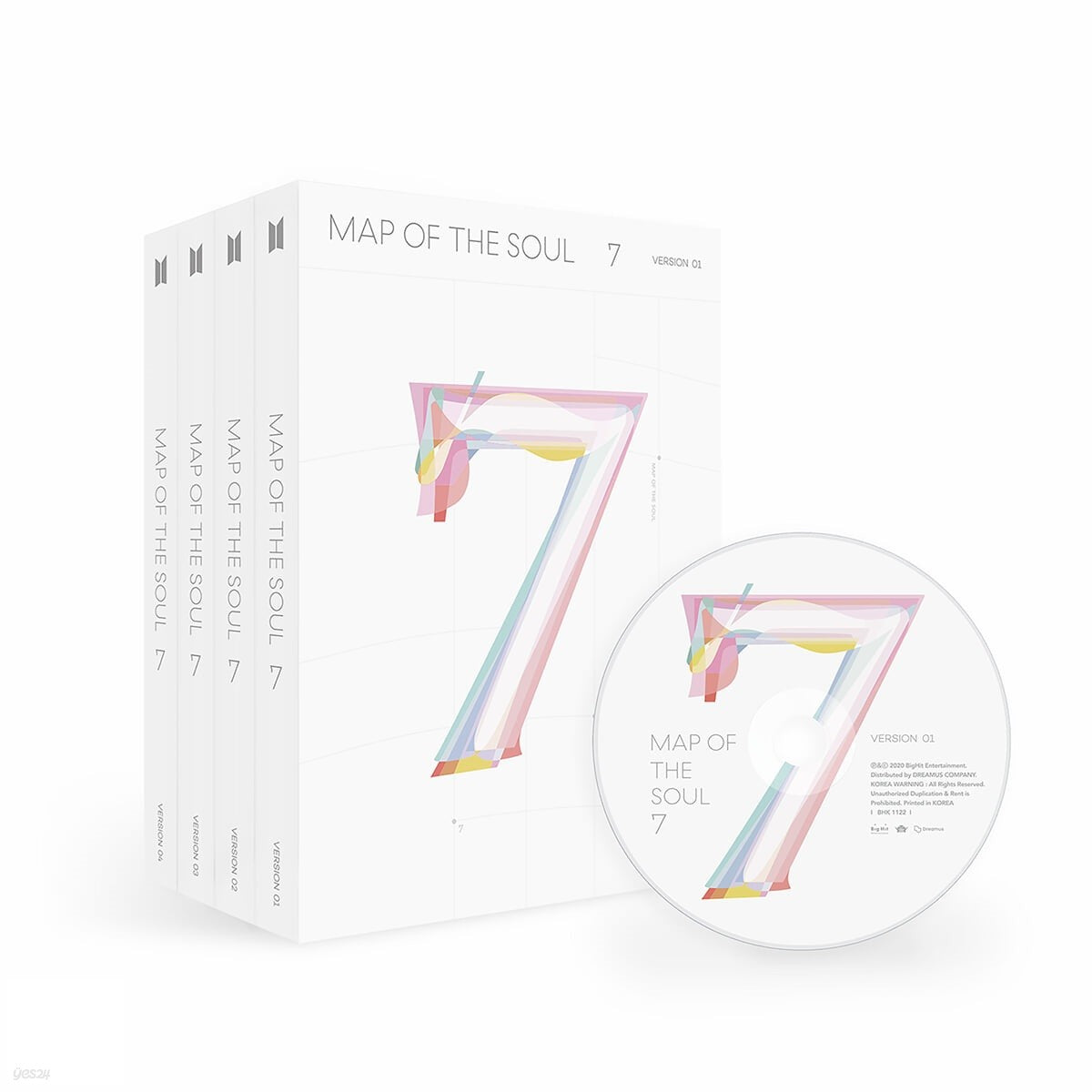 BTS - MAP OF THE SOUL : 7 (4th Full Album)