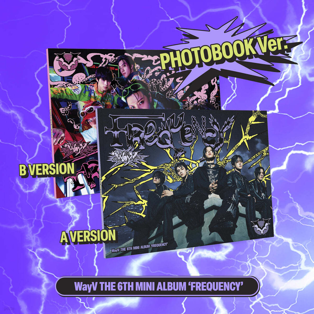 WayV - FREQUENCY (6th Mini Album) Photobook Ver. (Random Ver.)