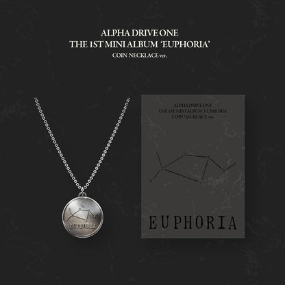 ALPHA DRIVE ONE - 1st Mini Album EUPHORIA (COIN NECKLACE Ver.) (LIMITED EDITION)