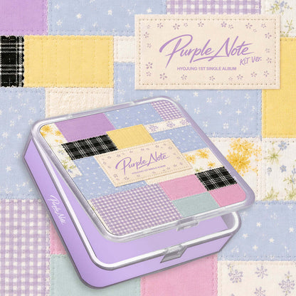 HYOJUNG - Purple Note (1st Single Album) KiT Ver.