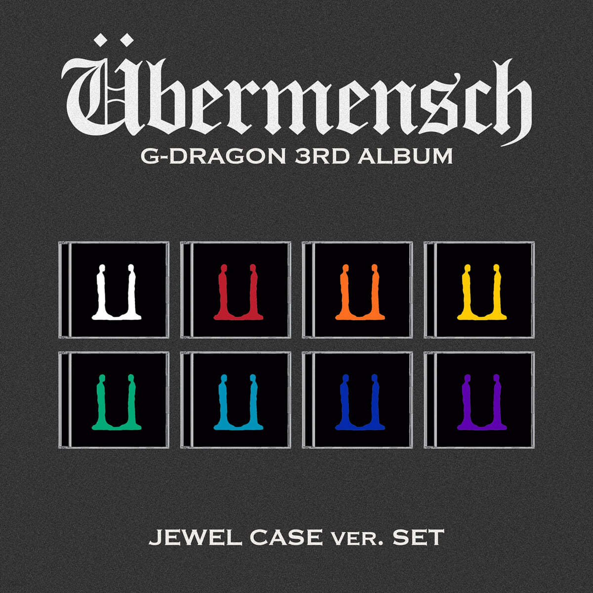 G-DRAGON - Übermensch (3rd Full Album) JEWEL Ver.
